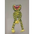 Kép 1/6 - Huggy Wuggy Poppy Playtime plüss figura 60cm, tigris csíkos, SÁRGA-FEKETE 