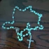 Kép 11/11 - Fluoreszkáló Gyöngy rózsafüzér, imalánc nyaklánc