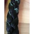 Kép 2/7 - FEKETE 1-ES Hosszú Felgumizható Fekete Hajfonat Copf Póthaj 80CM