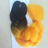 Kép 2/3 - B9-ES FEKETE-NARANCS 2-35 Ombre Afro póthaj