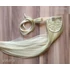Kép 3/9 - 613-AS PLATINA SZŐKE HOSSZÚ Egyenes Körbe hajas csatos tépőzáras copf lófarok Póthaj 70cm