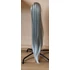 Kép 5/11 - EZÜST SZÜRKE, Silver HOSSZÚ Egyenes Krokodilcsatos Póthaj Copf Lófarok 55cm