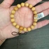 Kép 2/6 - VILÁGOSBARNA, MALA 10mm-es buddhista egzotikus fa karkötő