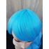 Kép 2/12 - TÜRKIZKÉK Anime Cosplay Extra hosszú hullámos frufrus paróka T313 -T4516