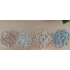 Kép 7/7 - FEHÉR TEKLA gyöngy nyaklánc gyöngysor ezüstszürke színű ezüst köztes gyöngyökkel 150 cm