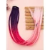 Kép 3/4 - SÖTÉTLILA-PINK-RÓZSASZÍN Afro twist hajfonat hajgumi 