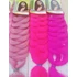 Kép 10/10 - PINK A14-ES Kanekalon póthaj Afro és Holland fonáshoz 2 méter 136gramm