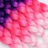 Kép 4/7 - C25-ÖS LILA-PINK-RÓZSASZÍN Kanekalon Ombrés póthaj Afro és Holland Fonáshoz 120cm és 100g