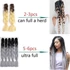 Kép 5/5 - SZÍVÁRVÁNY AFRO 5 SZÍNŰ E5-ÖS Kanekalon Ombrés póthaj Afro és Holland Fonáshoz 120cm