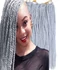 Kép 1/7 - Senegal Twist hurkolható haj 81 fonatos 200g T-GRAY