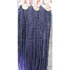 Kép 7/7 - Senegal Twist hurkolható haj 81 fonatos 200g T-T/PURPLE