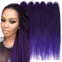 Kép 1/7 - Senegal Twist hurkolható haj 81 fonatos 200g T-T/PURPLE