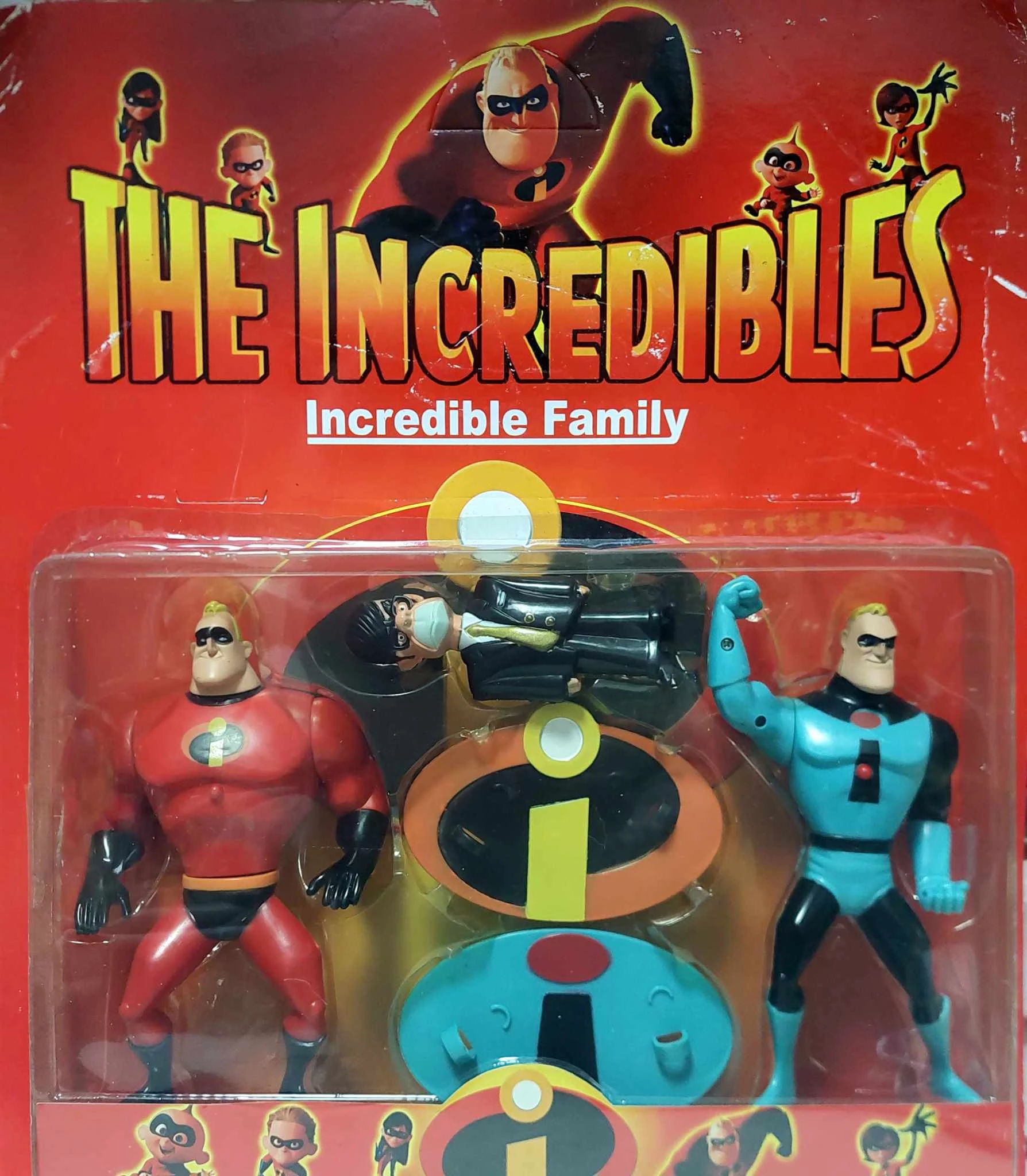 A Hihetetlen család, The Incredible Family, 5 részes játékfigurák, 2.sz
