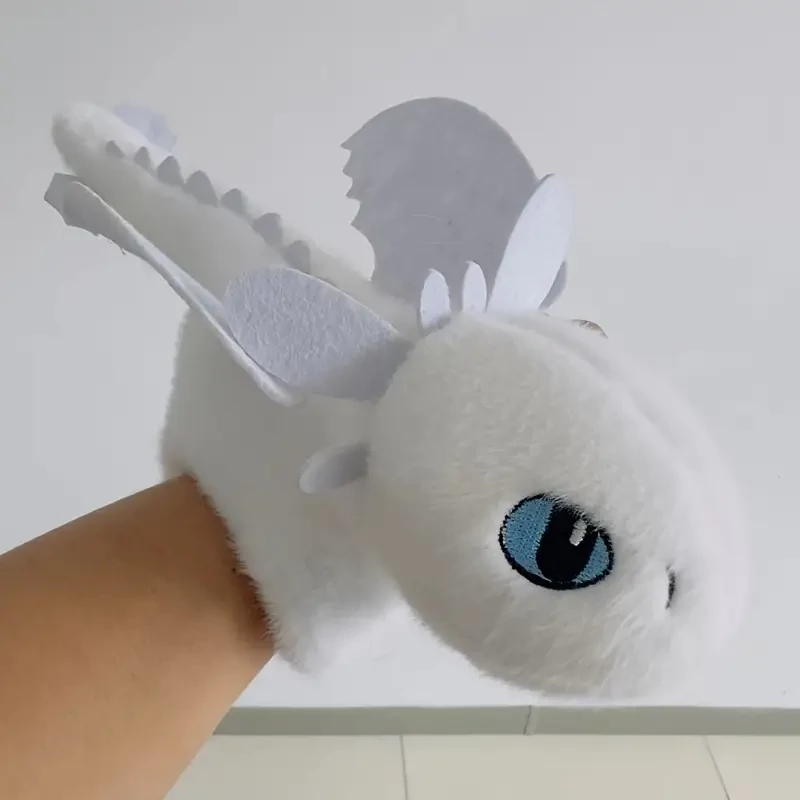FEHÉR Éjfúria plüss figura csuklóra 23cm