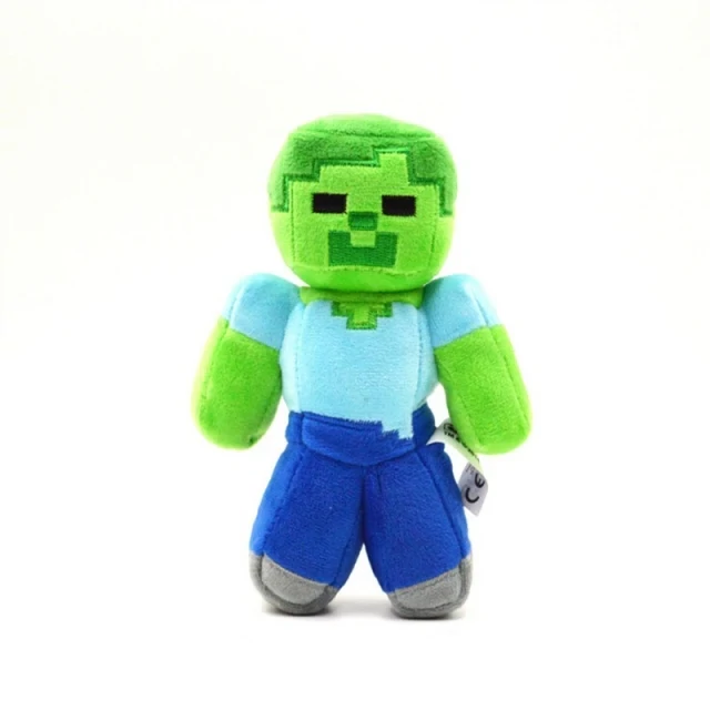 Minecraft Zombie plüssfigura gyerekeknek 21cm