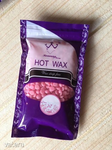 100gr rózsaszín Hot Wax Gyanta gyöngy