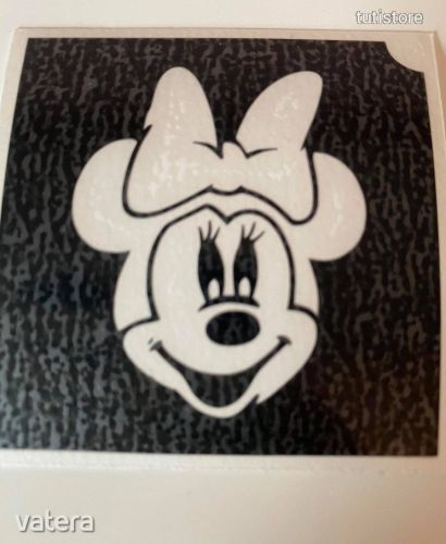 Minnie Mouse csillámtetoválás sablon